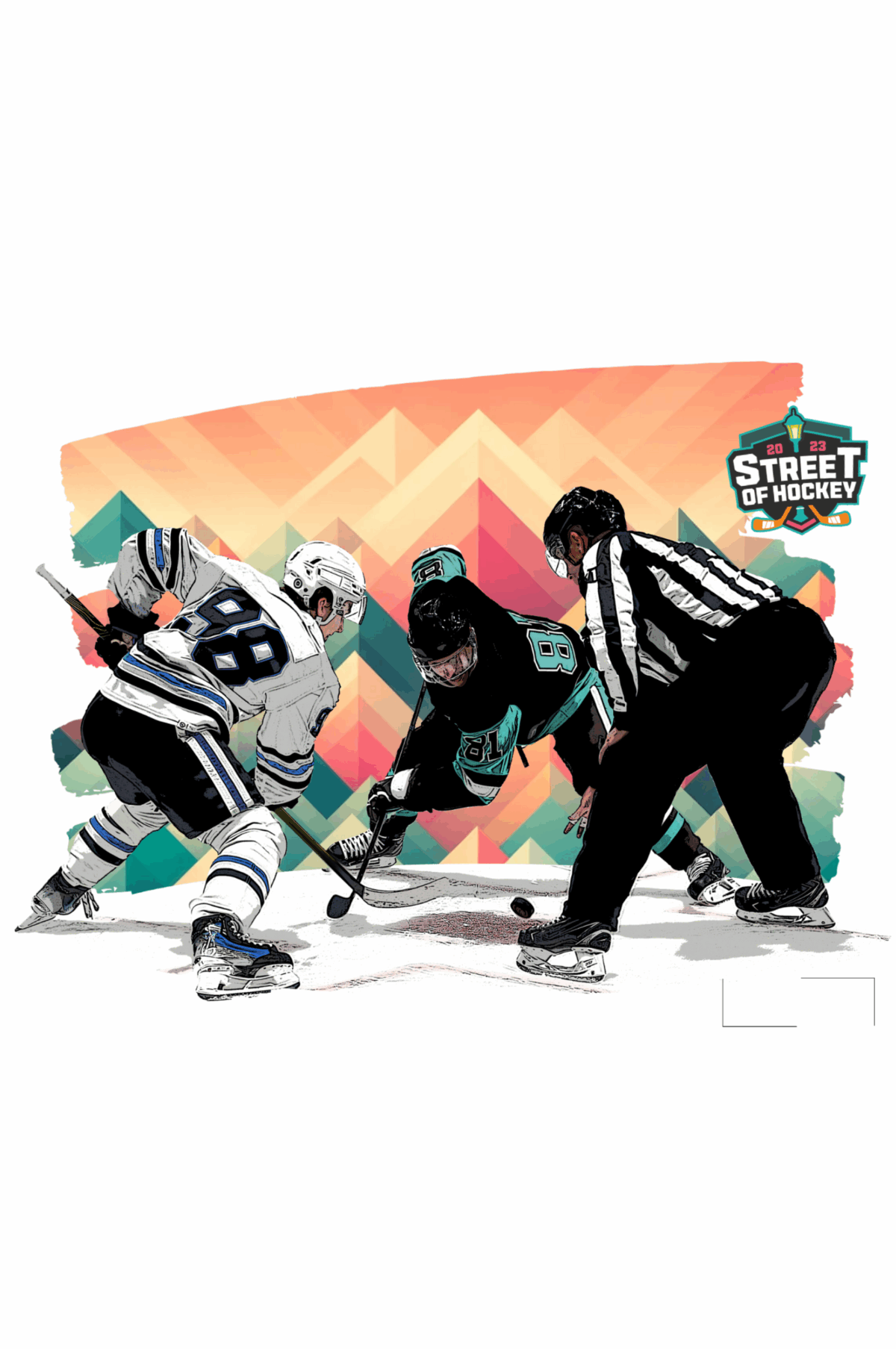 Limitowany plakat "Face-off"