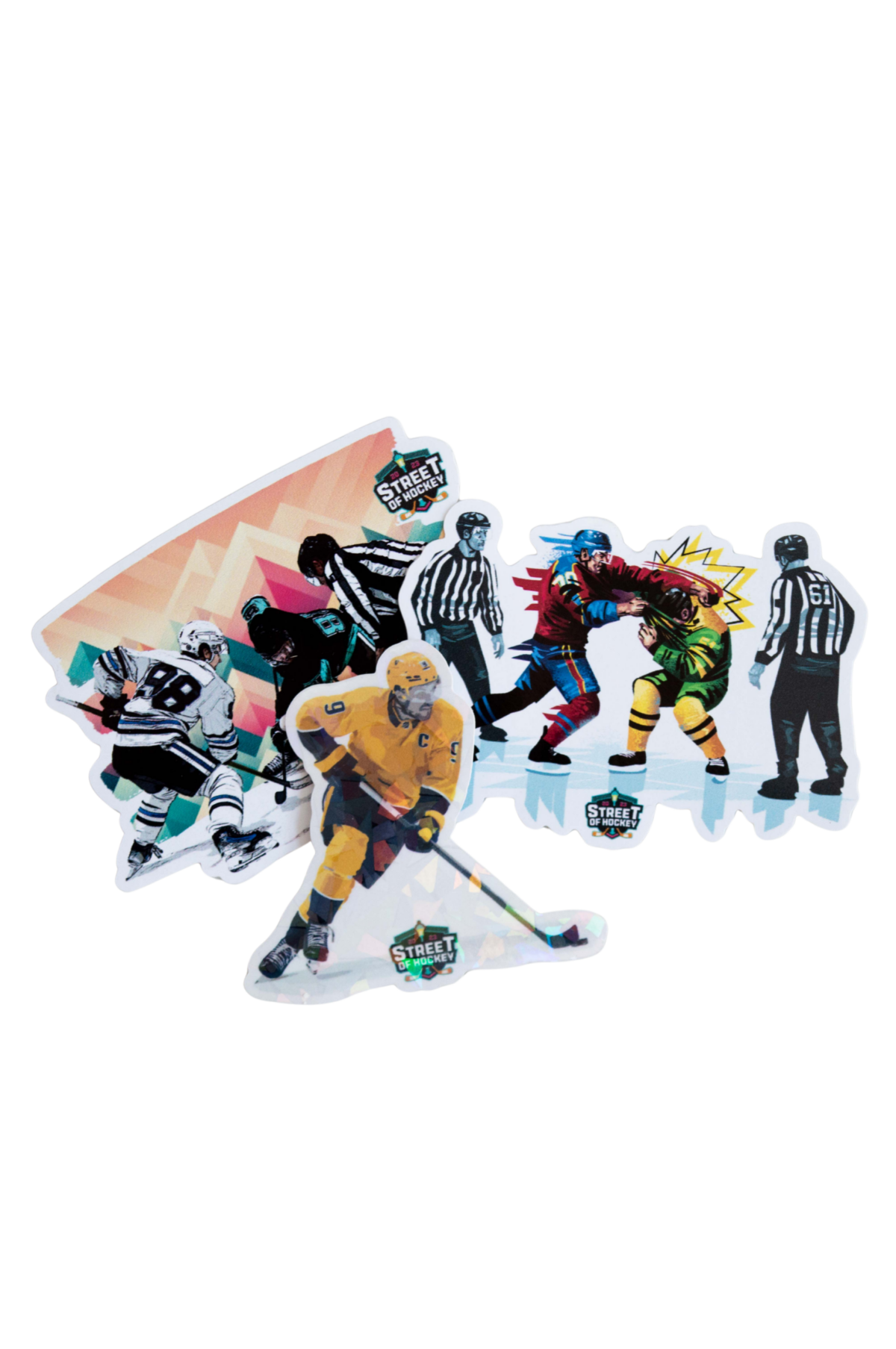 Naklejki hokejowe Street of Hockey